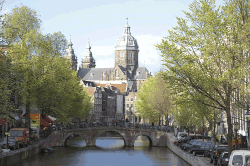 La splendida città di Amsterdam